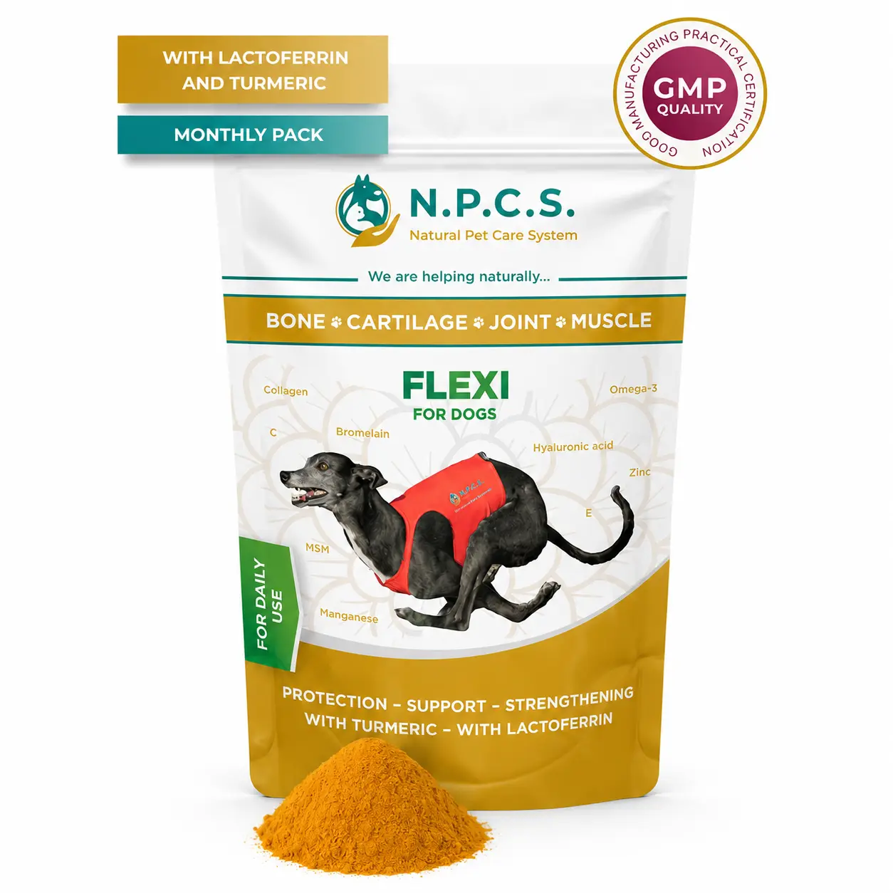 NPCS Flexi – Pulbere naturala pentru mobilitate si articulatii