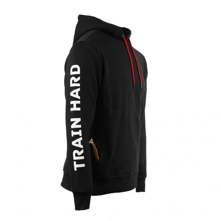 Hanorac IQ - Hoodie "Train hard" Unisex - Image 3
