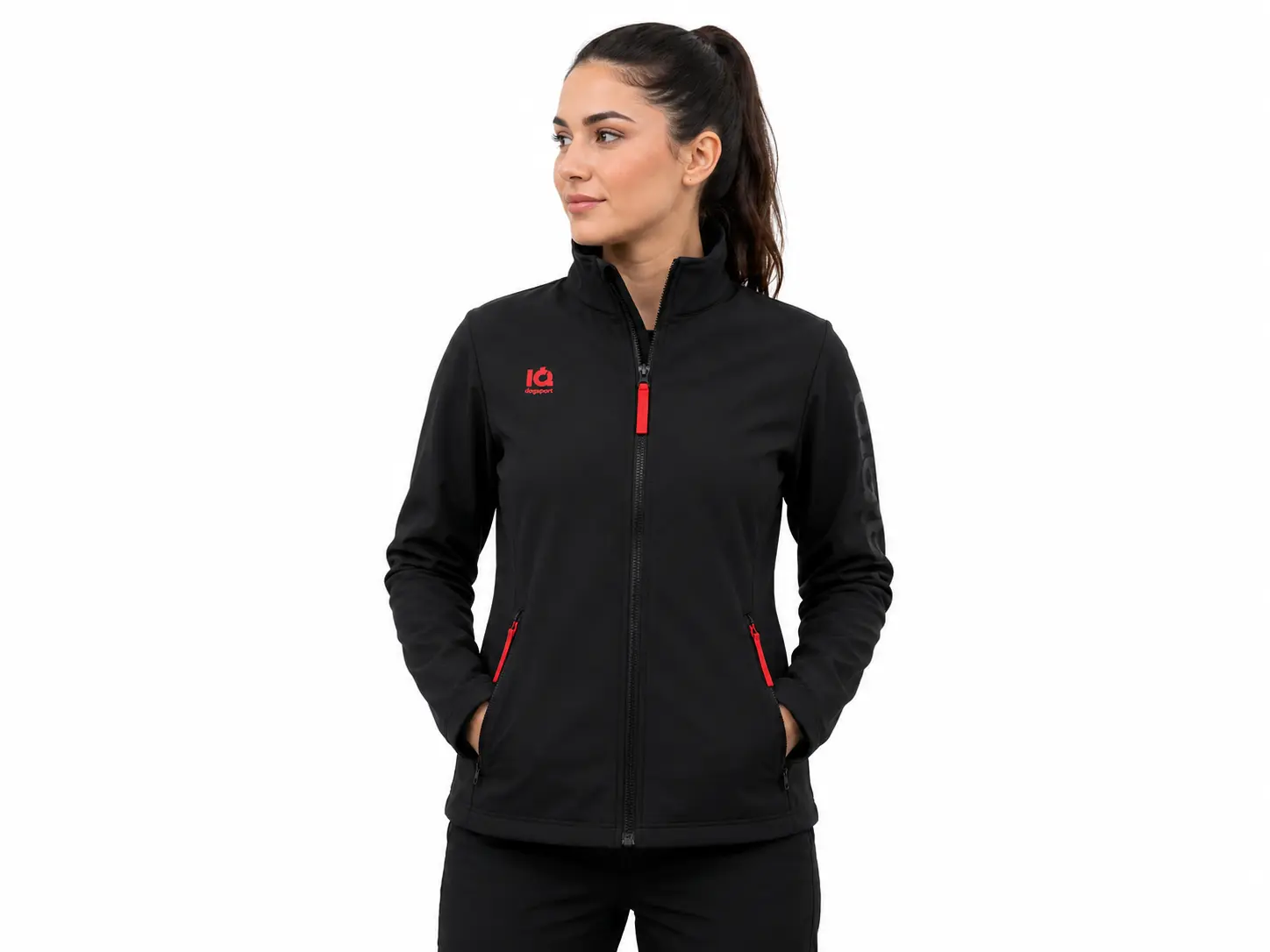 Jacheta IQ Dogsport Zip-In-Shell Dama
