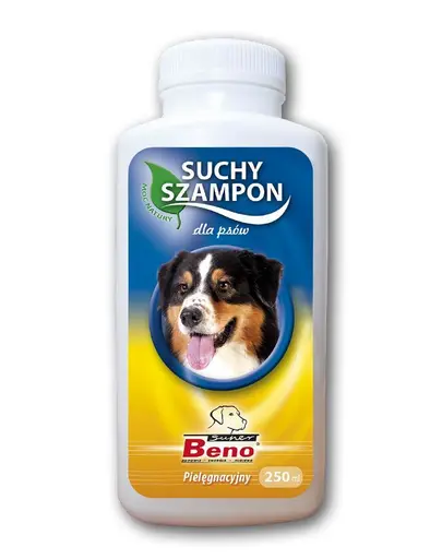 SUPER BENO Sampon de ingrijire uscata pentru Caini 250 ml