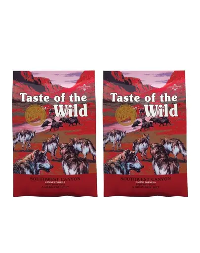 TASTE OF THE WILD Southwest Canyon hrana uscata caini adulti 24,4kg (2 x 12,2 kg)