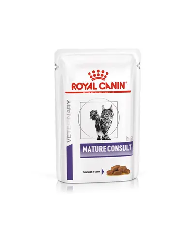 ROYAL CANIN VHN Cat Mature Consult 12 x 85g hrana umeda dietetica pentru pisici cu varsta peste 7 ani