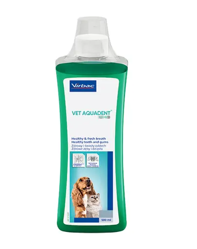 VIRBAC Vet Aquadent Fresh apa de gura pentru caini si pisici 500ml