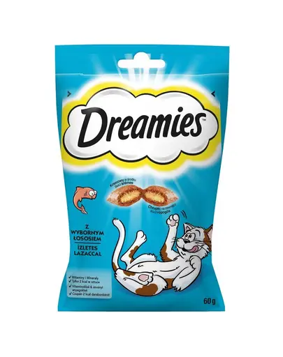DREAMIES recompense pisici, cu somon 60 g