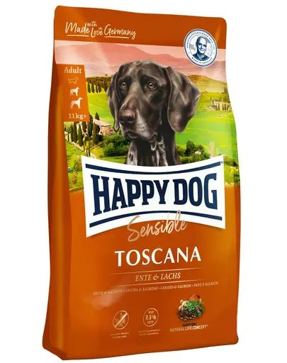 HAPPY DOG Supreme Toscana hrana uscata caini adulti 1 kg
