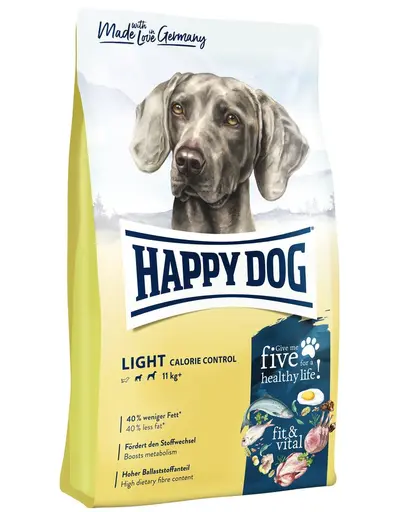 HAPPY DOG Supreme Fit & Vital Light Calorie Control, hrana pentru controlul greutatii, 4 kg