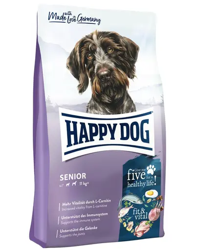 HAPPY DOG Supreme Fit & Vital Senior hrana uscata caini senior, 12 kg