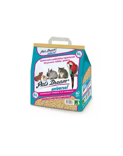 JRS Pet’s Dream Universal Asternut din lemn pentru animale de companie 5 L