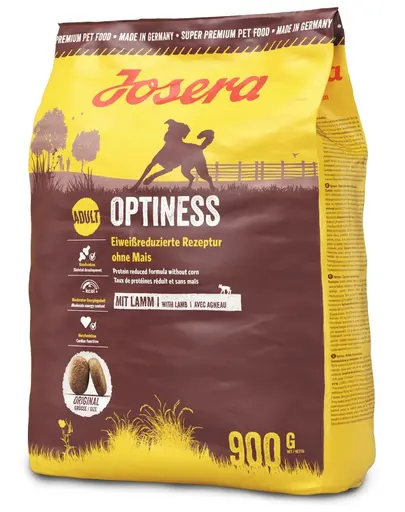 JOSERA Dog Optiness hrana uscata pentru caini sensibili, cu miel 900g