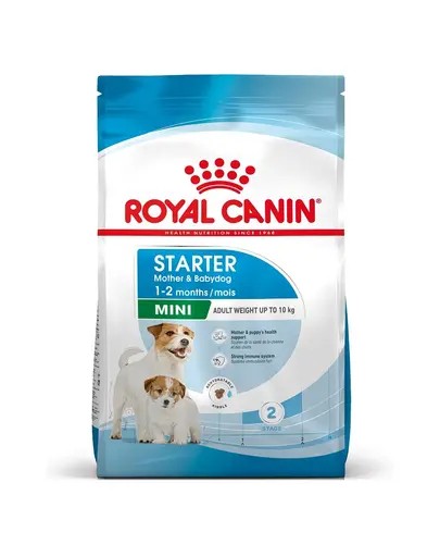 ROYAL CANIN Mini Starter Mother & Babydog 8 kg hrana dietetica pentru catea mama si puii pana la 8 saptamani de talie mica