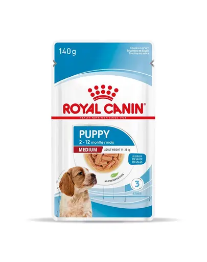 Royal Canin Medium Puppy hrana umeda caine junior 10x140 g