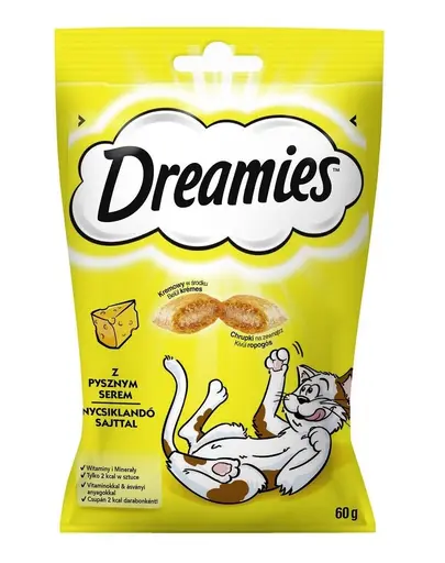DREAMIES recompense pisici, cu branza 60 g