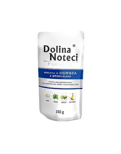 DOLINA NOTECI Premium Bohata na tresku a brokolici 150 g