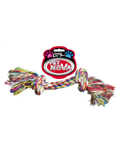 PET NOVA DOG LIFE STYLE Jucarie de sfoara pentru caini, din bumbac 25cm Superdental