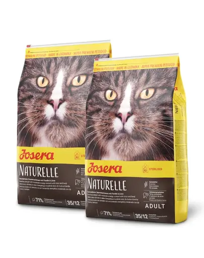 JOSERA Naturelle hrana uscata fara cereale pentru pisici dupa sterilizare/castare 20 kg (2 x 10 kg)