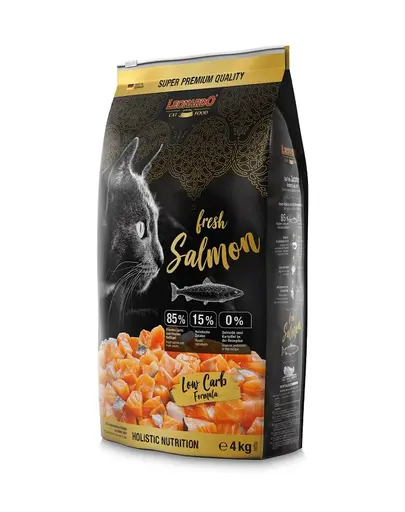 LEONARDO Fresh Salmon & Poultry Hrana uscata pentru pisici, cu somon si pasare 1,5 kg