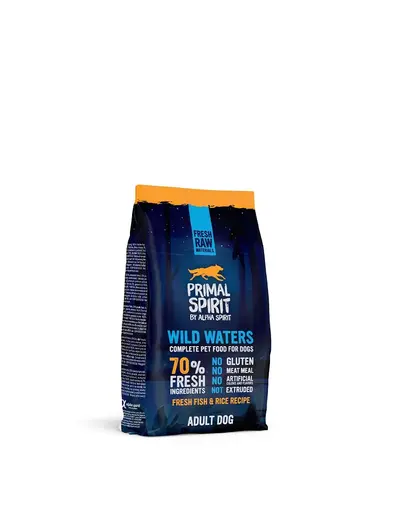 PRIMAL SPIRIT 70% Wild Waters hrana semi-moale caini adulti 1 kg