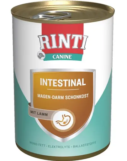 RINTI Canine Intestinal Lamb hrana caini cu miel 800 g