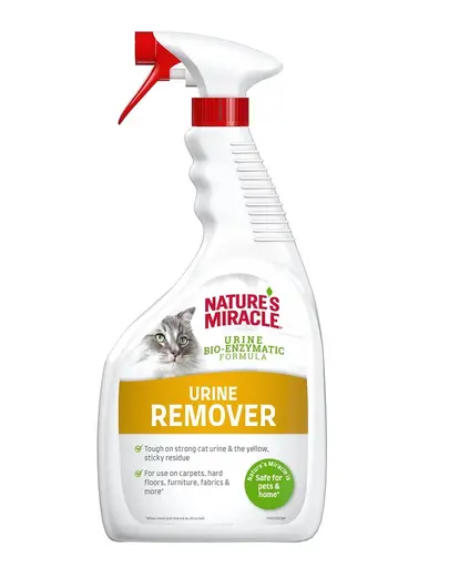 NATURE'S MIRACLE Urine Stain&Odour Remover Cat Spray pentru indepartarea petelor de urina, pisici 946 ml