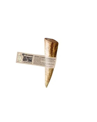 PAKA ZWIERZAKA Hard Recompensa pentru caini adulti, corn de cerb S 9 cm