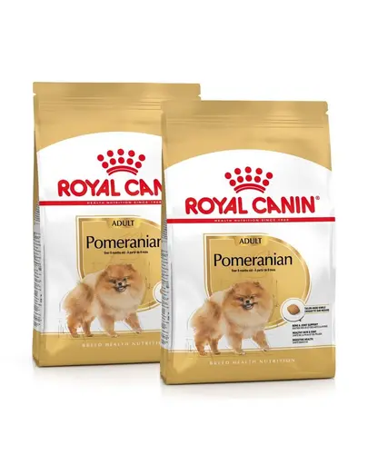ROYAL CANIN Pomeranian Adult 2x3 kg hrana uscata pentru Caini mini spitz adulti