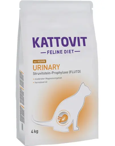 KATTOVIT Feline Diet Urinary Chicken hrana uscata dietetica pentru pisici cu afectiuni urinare, cu pui 4 kg