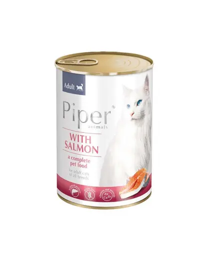 DOLINA NOTECI PIPER Hrana umeda cu somon pentru pisici 400g