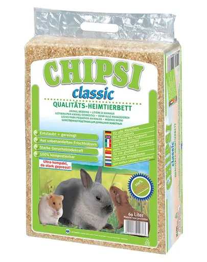 JRS Hobliny Chipsi Classic Asternut pentru Rozatoare 60 l