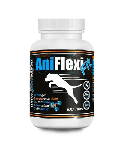 GAME DOG AniFlexi Fit V2 Supliment alimentar caini pentru sustinerea sistemului musculo-scheletic 100 tab.