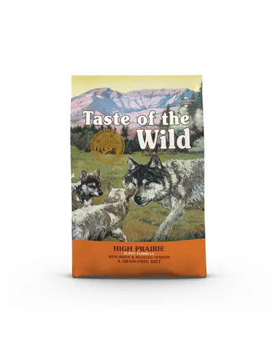 TASTE OF THE WILD High Prairie Puppy hrana uscata pentru caini juniori 12,2 kg