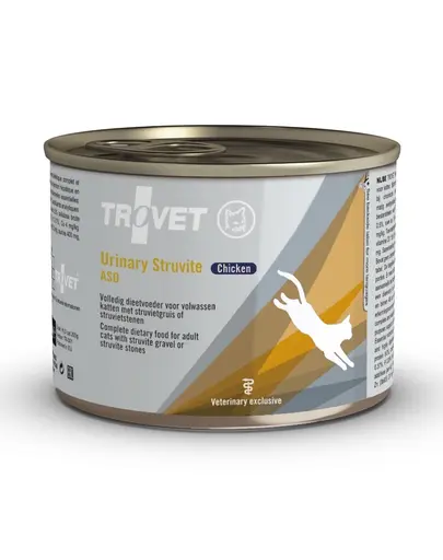 TROVET Urinary Struvite Chicken ASD pentru pisici pui 200 g