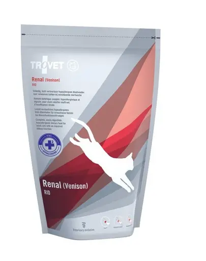 TROVET Renal Venison RID cu vanat 500 g hrana dietetica pisici