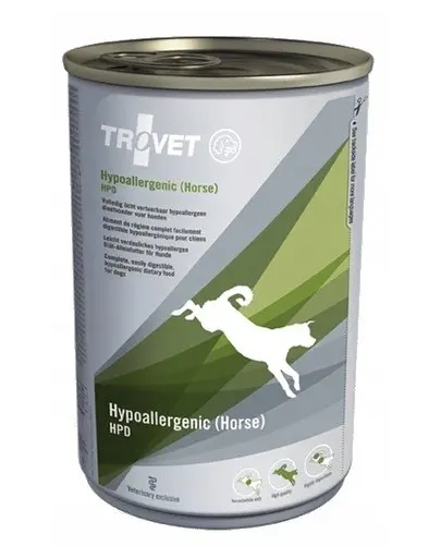 TROVET Hypoallergenic HPD hrana caini cu intolerante 400 g