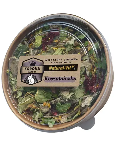 NATURAL-VIT Korona Natury Amestec de plante pentru veverite Degu 70 g