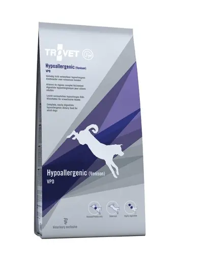 TROVET Hypoallergenic Venison VPD pentru caini carne de vanat 10 kg