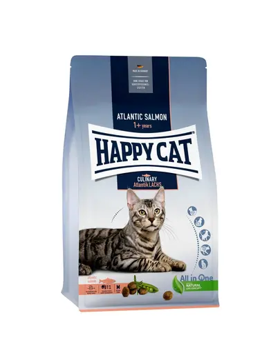 HAPPY CAT Culinary hrana uscata pisici adulte, somon atlantic 4 kg