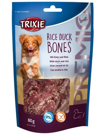 TRIXIE Premio oase cu rata si orez 80 g pentru caine