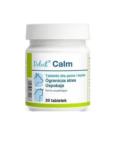 Supliment calmant pentru caini si pisici DOLFOS Dolvit Calm 30 tablete