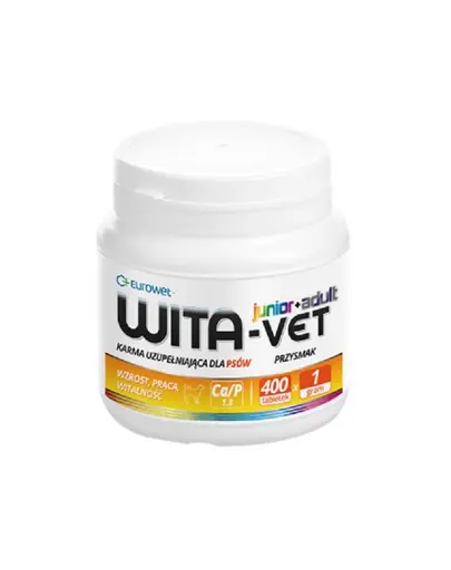 EUROWET Wita-Vet Junior+Adult vitamine si minerale pentru caini