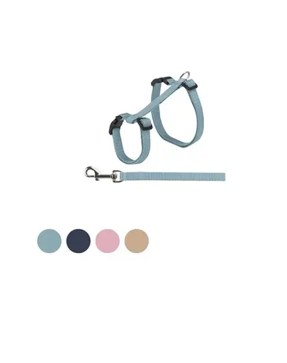 TRIXIE Ham pentru pisici XXL cu lesa, culori mixte