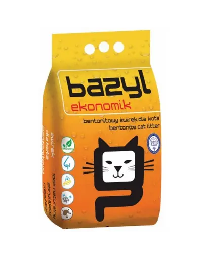 BAZYL Ekonomik nisip de bentonita pentru pisica 5L