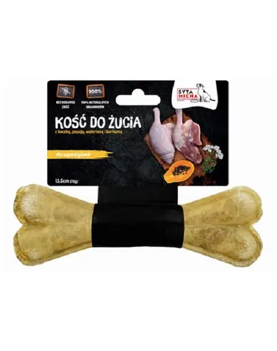 SYTA MICHA Os de ros pentru caini cu efect calmant 13,5 cm