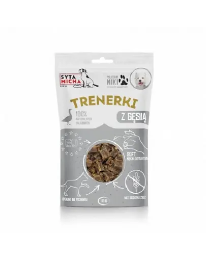 SYTA MICHA Recompense pentru dresaj cu gasca pentru caini 80 g.