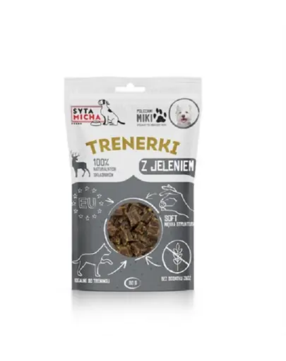 SYTA MICHA gustari pentru dresaj Caini 80g cu cerb