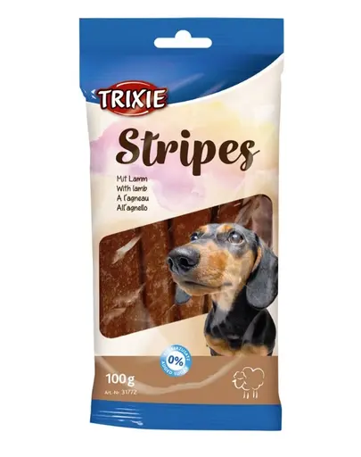 TRIXIE Strips pentru caini cu miel 10 buc. / 100 g