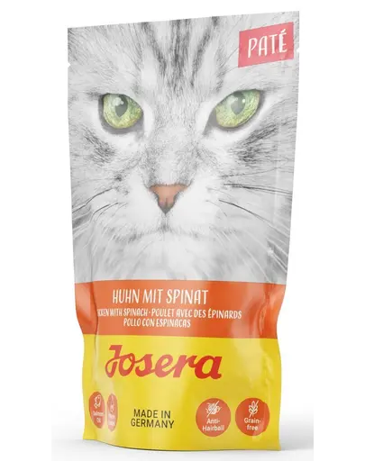 JOSERA Hrana umeda sub forma de pate cu pui si spanac 85 g
