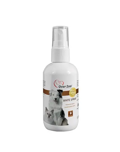 OVER ZOO White Spray pentru indepartarea petelor galbene de pe blana 100 ml