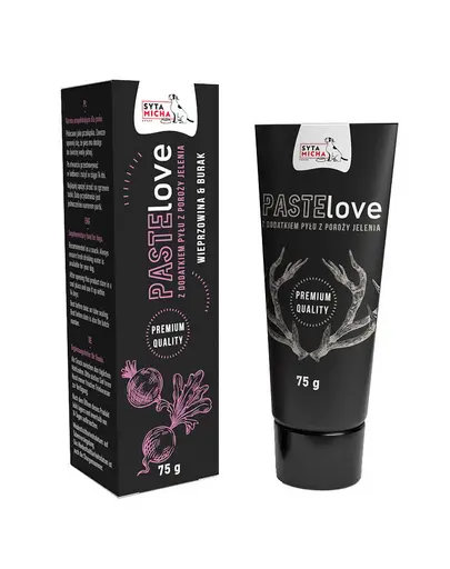 SYTA MICHA Pasta porc cu sfecla pentru Caini 75g