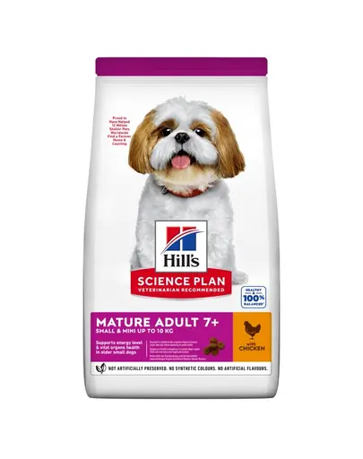 HILL'S Science Plan Canine Mature Adult 7+ Small & Mini Hrana caini seniori, cu pui 6 kg