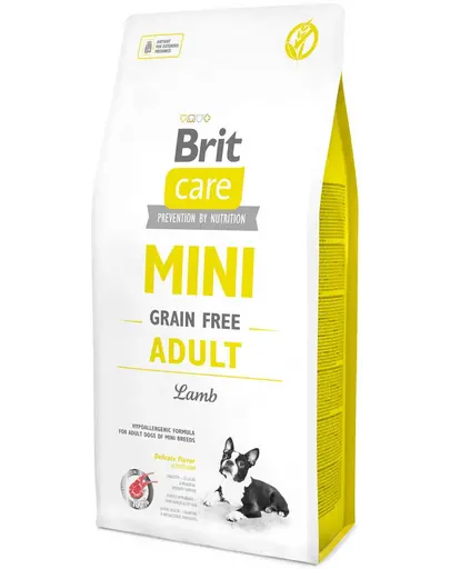 BRIT Care Grain Free Mini Adult Lamb Hrana uscata pentru caini adulti de talie mica si foarte mica, cu miel 7 kg